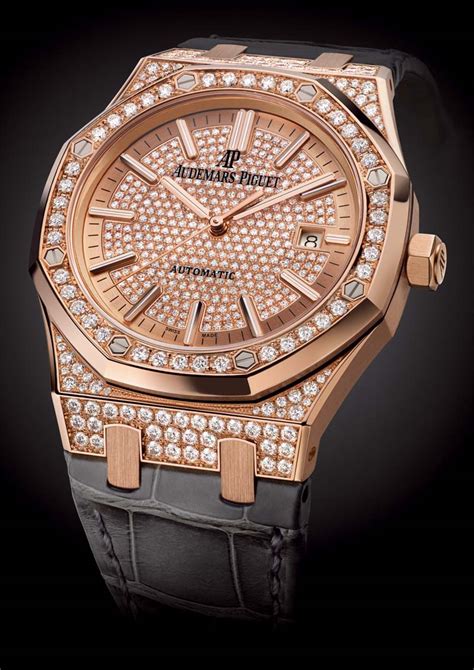 audemars piguet women's gold watch|audemars piguet women's diamond watch.